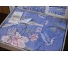 Постельное белье First Choice - Homesko Ibiza Indigo 160х200х30 см (Turkey), семейный комплект